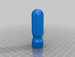 4mm drill bit handle tools customized 3d print model - Mito3D
