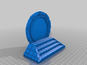 stargate adımları fan art sgc heykeller 3d print model - Mito3D