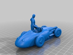 prueba auto solo 2 arte 3d print model - Mito3D
