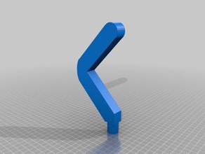 esquerda land walker perna 3d impressão 3d print model - Mito3D