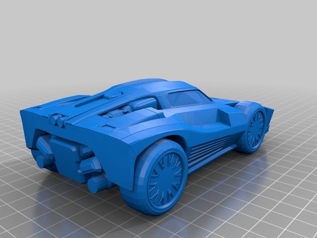rocket league series vehicles 3D print model - Mito3D