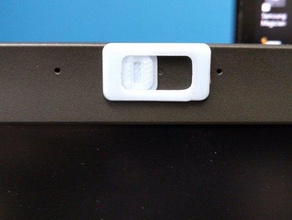 webcam tampa deslizante gadgets 3d print model - Mito3D