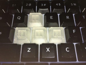 aula gaming keyboard key caps replacement parts 3d print model - Mito3D