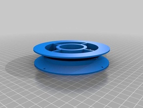 druckbares filament spool-Größe makerbox Filamente 3d Drucker - Zubehör angepasst 3d print model - Mito3D