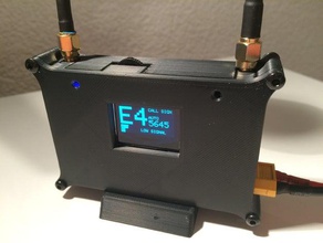 rx5808 pro case optional tripod mount hobby 58 ghz 58ghz diversity fatshark fpv receiver ge-fpv github 3d print model - Mito3D