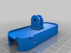 salto de movimiento montaje go pro auriculares 3d impresión 3d print model - Mito3D
