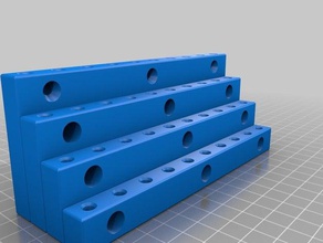my customized mill tool holder holders boxes 3d print model - Mito3D