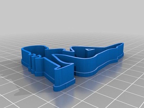 mudflap menina cortador fixo outros makeprintable 3d print model - Mito3D