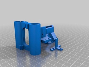 fb2020 e3d chimera carriage printing 3d print model - Mito3D