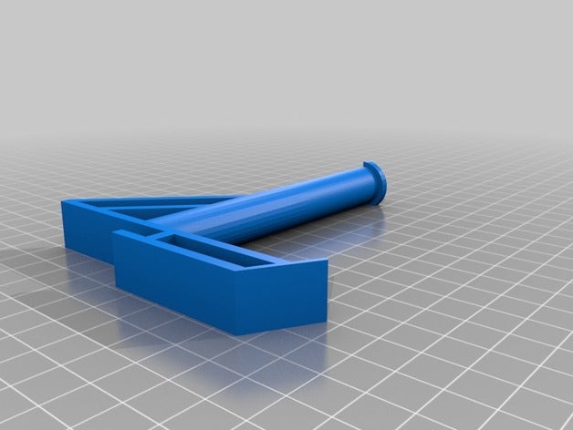 3dtje 10cm spoolholder-displayrest de la impresora accesorios 3D print model - Mito3D