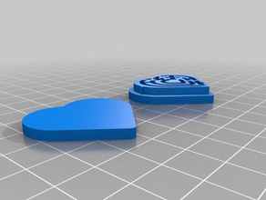 meu personalizados coração labirinto gerador moda 3d print model - Mito3D