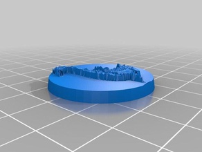 aos base tzeentch 32mm toy game accessories customized 3d print model - Mito3D