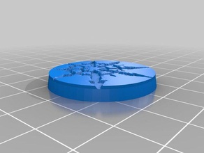 aos-base chaos 32mm - Spielzeug Spiel Zubehör angepasst 3d print model - Mito3D