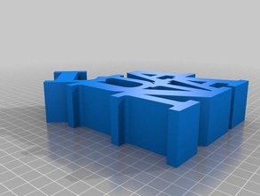 my customized variable word sculpture sculptures 3d print model - Mito3D