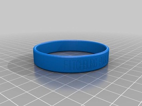 fitchburg public library bracelet bracelets customized 3d print model - Mito3D