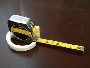 cinta de medir pie la herramienta los titulares cajas 3d print model - Mito3D