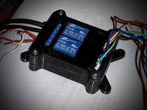 2 canaux module de relais cas l'électronique 3d print model - Mito3D