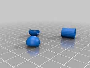 pokeball de vídeo jogos 3d print model - Mito3D