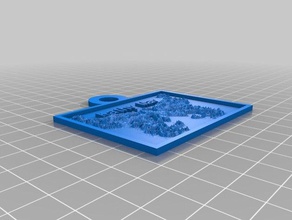 alexis lithophane 2d sanat özelleştirilmiş 3d print model - Mito3D