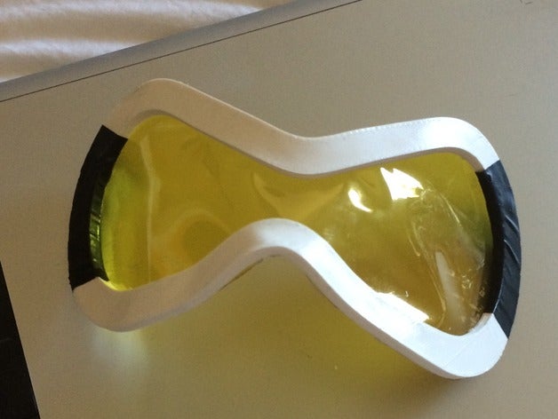 trazador de la máscara supervisión- el traje blizzard cosplay los juegos azar gafas protección video juego 3D print model - Mito3D