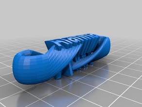 alanna i portachiavi personalizzato 3d print model - Mito3D