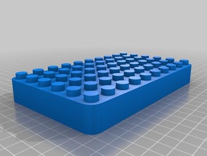 meu 6x10 lego compatível com o tijolo construção brinquedos personalizado 3d print model - Mito3D