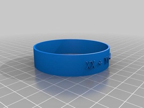 bracciale sv art personalizzato 3d print model - Mito3D