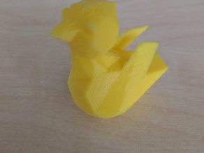 simple small bird animals first try 3d print model - Mito3D