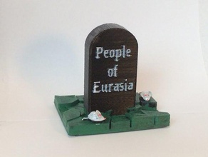 black plague gravestone learning 3d print model - Mito3D
