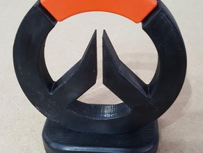 overwatch stand separate video games 3d print model - Mito3D