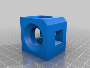 le stress de l'étalonnage cube 3d l'impression tests 3d print model - Mito3D