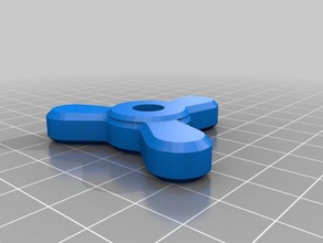 m8 hand knob parts customized 3d print model - Mito3D