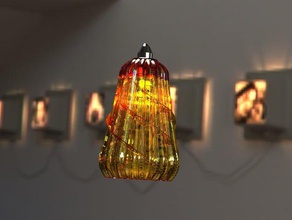 le chique altura da lâmpada decoração lustre luz iluminação 3d print model - Mito3D