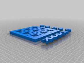 tic-tac-toe games 3d print model - Mito3D