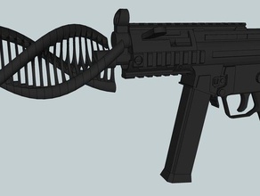 airsoft rosca silenciador algo props compensador arma de fuego la ametralladora rifle silencieux softair supresor 3d print model - Mito3D