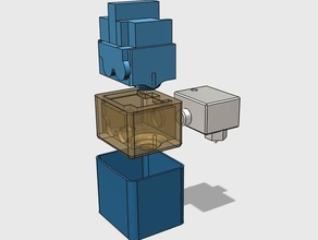 e3d v6 di calore blocco coperchio silicone la stampa hotend printrbot stampo in 3d print model - Mito3D