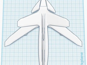 conceito avião veículos modelo navio 3d print model - Mito3D