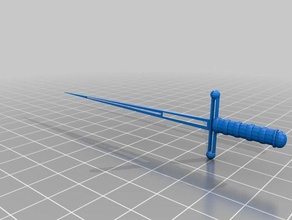 sword 3d printing 3d print model - Mito3D