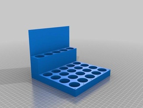 revell paint pot holder organization 3d print model - Mito3D