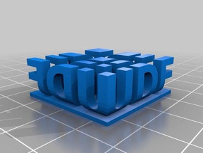 udf esculturas personalizado 3d print model - Mito3D