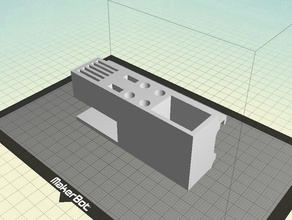 ctc printer toolholder 3d accessories creator upgrades toolbox tool holder stand werkzeug werkzeughalter 3d print model - Mito3D