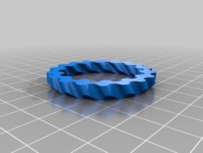 customized planetary gear ring parts 3d print model - Mito3D
