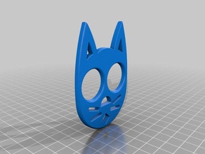 sevimli kitty Anahtarlık 3d print model - Mito3D