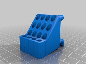 pegstr mini driver bit holder tool holders boxes customized 3d print model - Mito3D