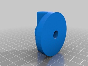 triton mesa deslizante de la perilla partes 3d print model - Mito3D