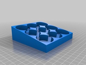 1 oz vaso de mezcla los contenedores personalizado 3d print model - Mito3D