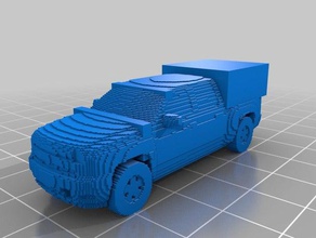 3d slash pickup truck other 3d print model - Mito3D