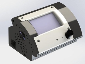 boitier ramps arduino lcd12864 case 3d printer parts box 3d print model - Mito3D