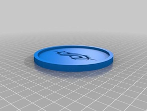 slipknot coaster decor 3d print model - Mito3D