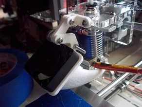 cooling fan sunhokey prusa i3 2015 3d printer parts 3d print model - Mito3D